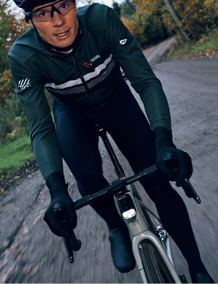 SPORTIVO SUPER ROUBAIX LONG TIGHTS M. PUDE - BLACK
