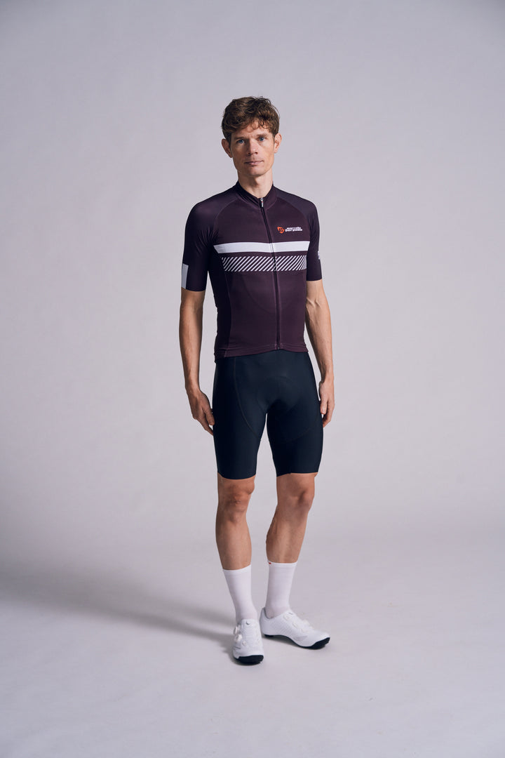 STELVIO KORT TRIKOT - BORDEAUX