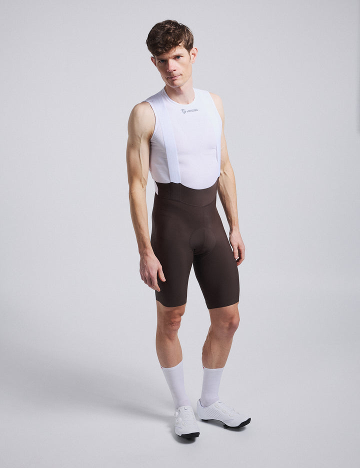 MINIMAL TECH BIBSHORTS - CHOCOLATE