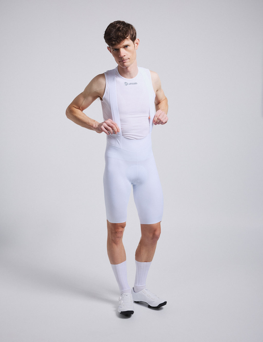 MINIMAL TECH BIBSHORTS - WHITE