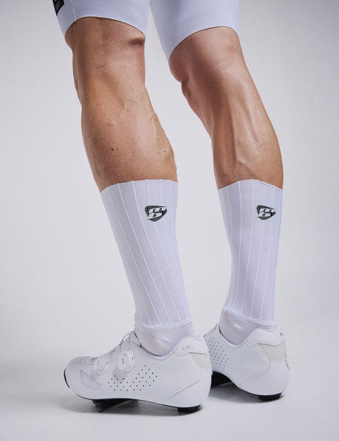 MB PRO TECH AERO STRØMPER - 2 PAR WHITE