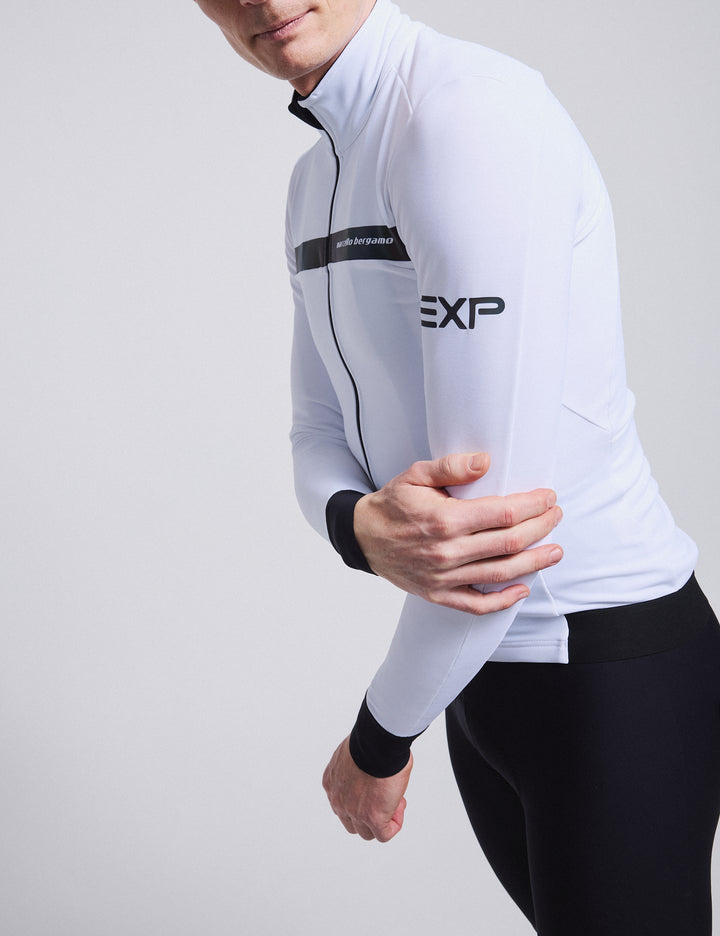 EXPERIENCE LANG FLEECE TRIKOT - WHITE