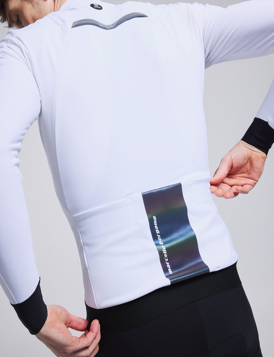 EXPERIENCE LANG FLEECE TRIKOT - WHITE