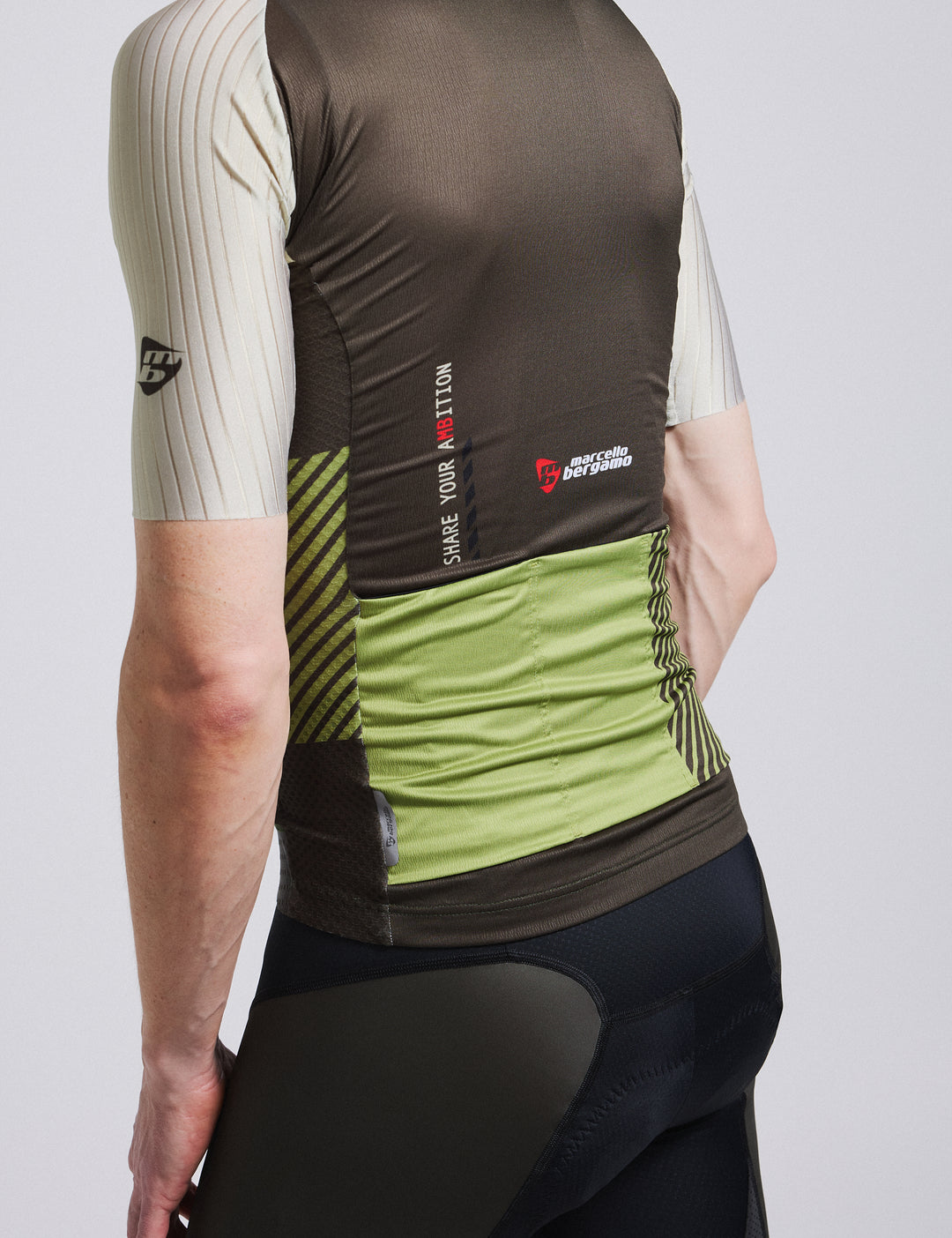 TRIKOT M. SYNLIG LYNLÅS & FLAT-LOCK - POWER