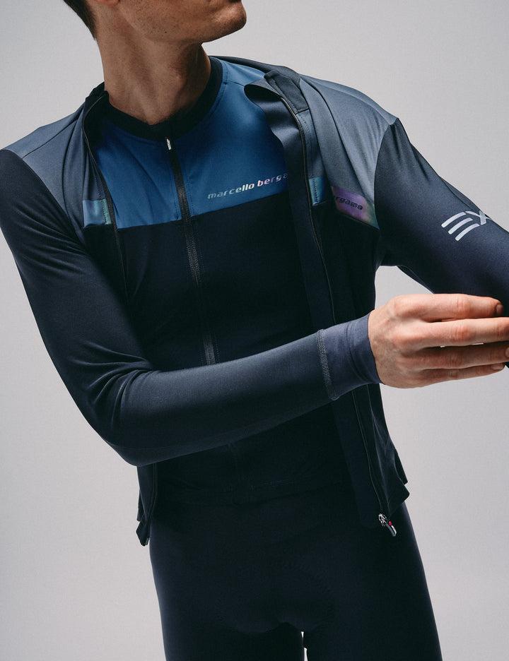 EXPERIENCE LANG FLEECE TRIKOT - BLACK