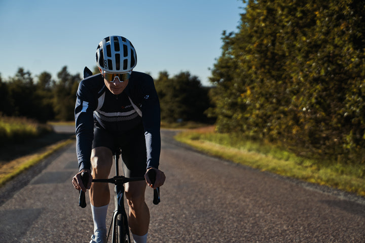STELVIO LANG FLEECE TRIKOT - NAVY