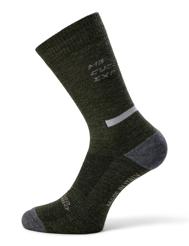 MB EXPERIENCE MERINO STRØMPER - GREEN