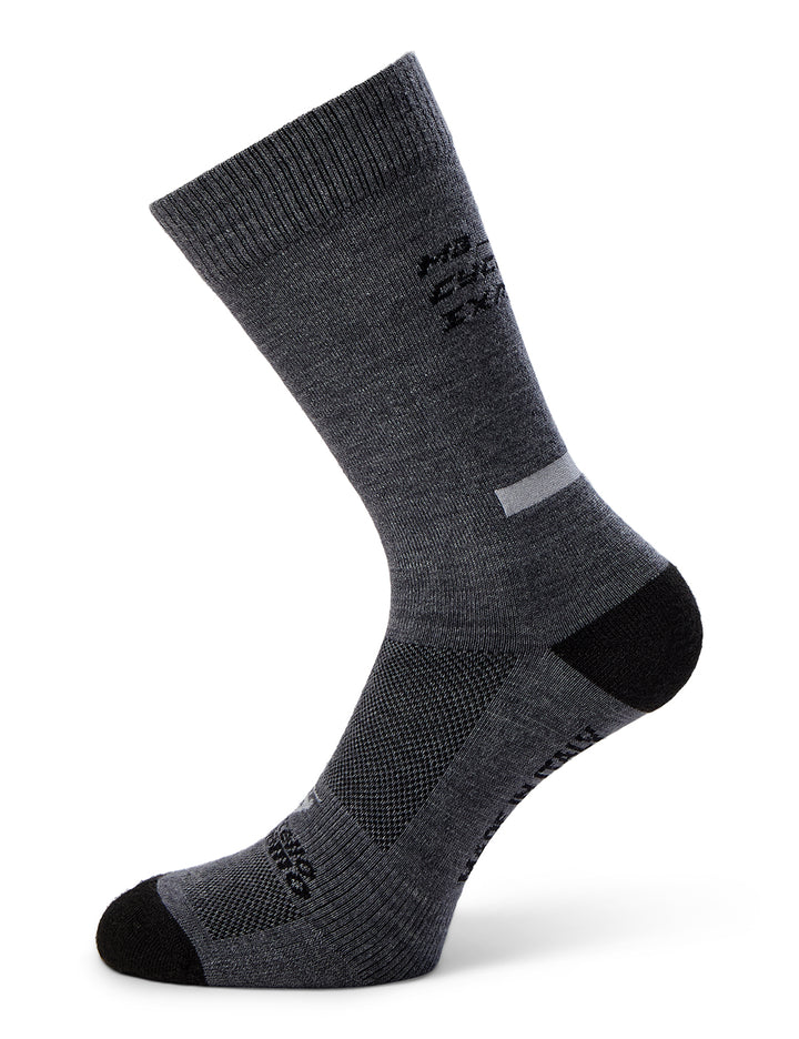 MB EXPERIENCE MERINO STRØMPER - GREY