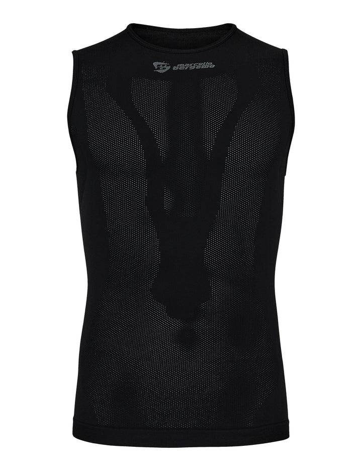 MB Q-SKIN SS SEAMLESS SVEDUNDERTRØJE - BLACK