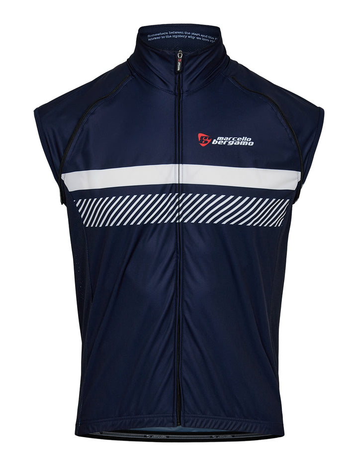 STELVIO VIND/REGNJAKKE M. AFT. ÆRMER - NAVY