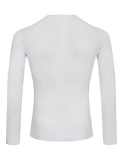 MB Q-SKIN LS SVEDUNDERTRØJE - WHITE