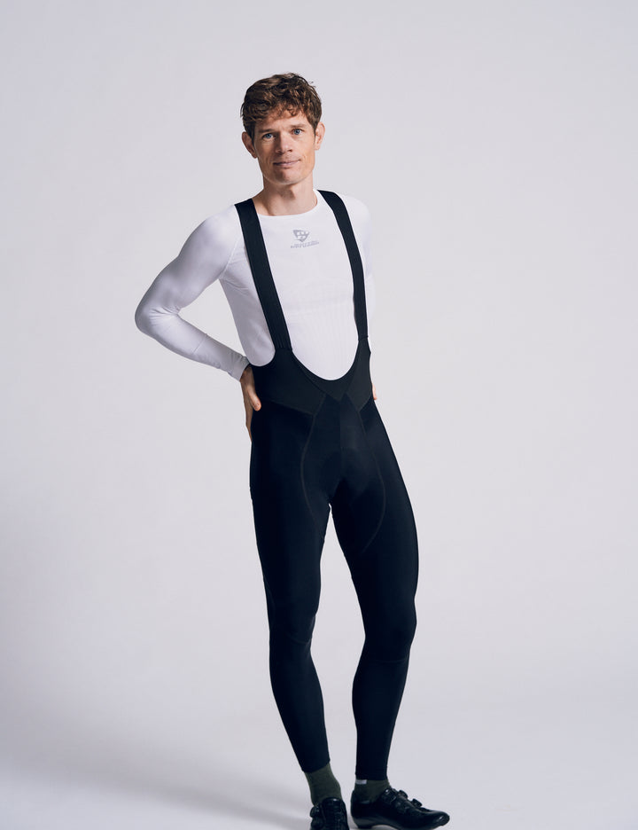 SPORTIVO SUPER ROUBAIX LONG TIGHTS M. PUDE - BLACK