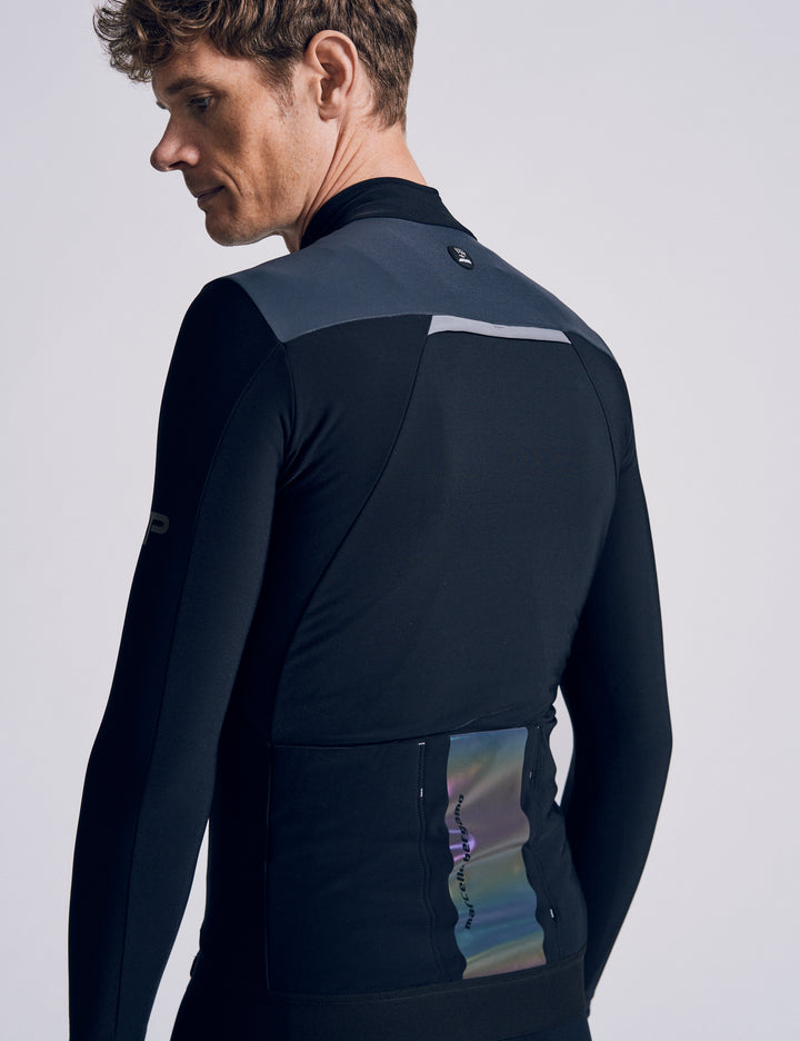 EXPERIENCE LANG FLEECE TRIKOT - BLACK