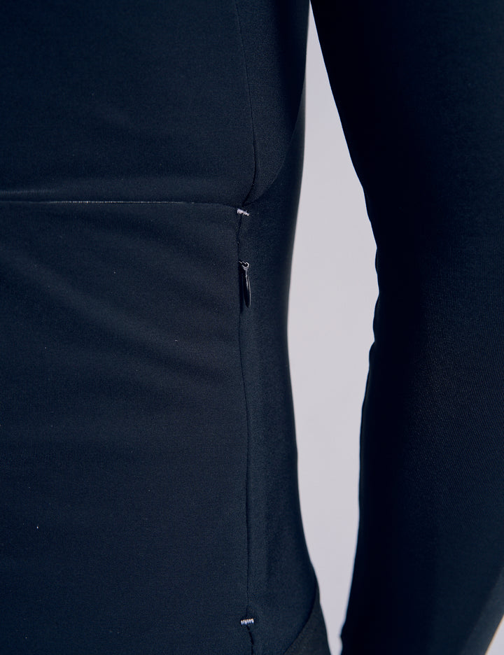 EXPERIENCE LANG FLEECE TRIKOT - BLACK