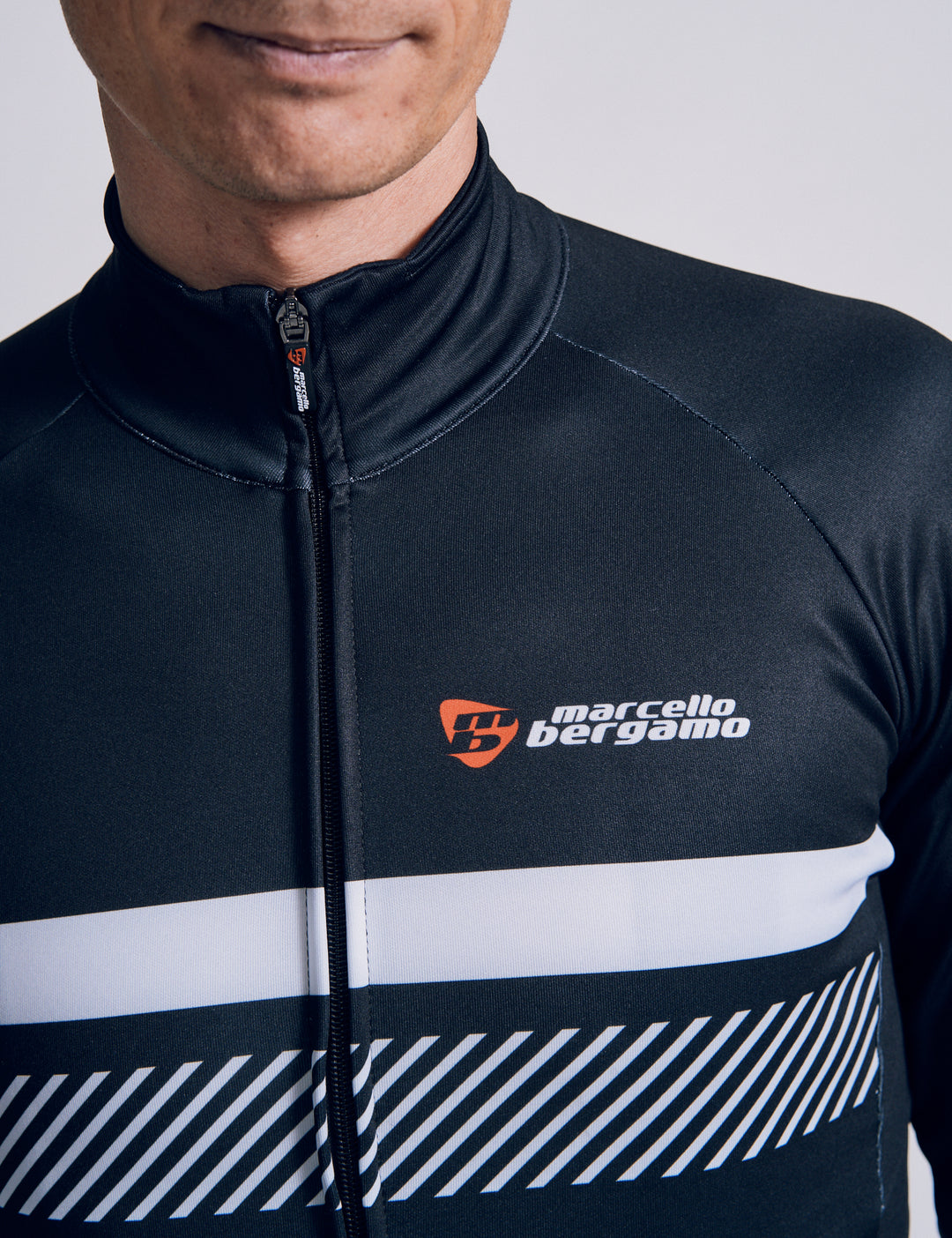 STELVIO LANG FLEECE TRIKOT - BLACK