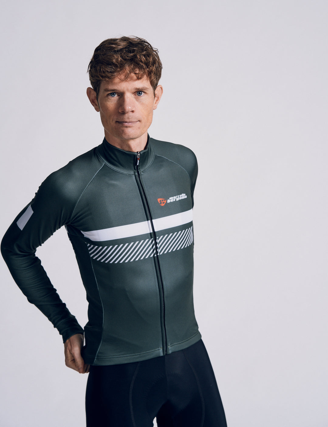 STELVIO LANG FLEECE TRIKOT - RACING GREEN