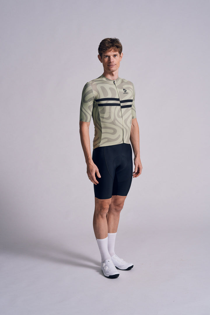 GIAU KORT TRIKOT - GREEN WAVES