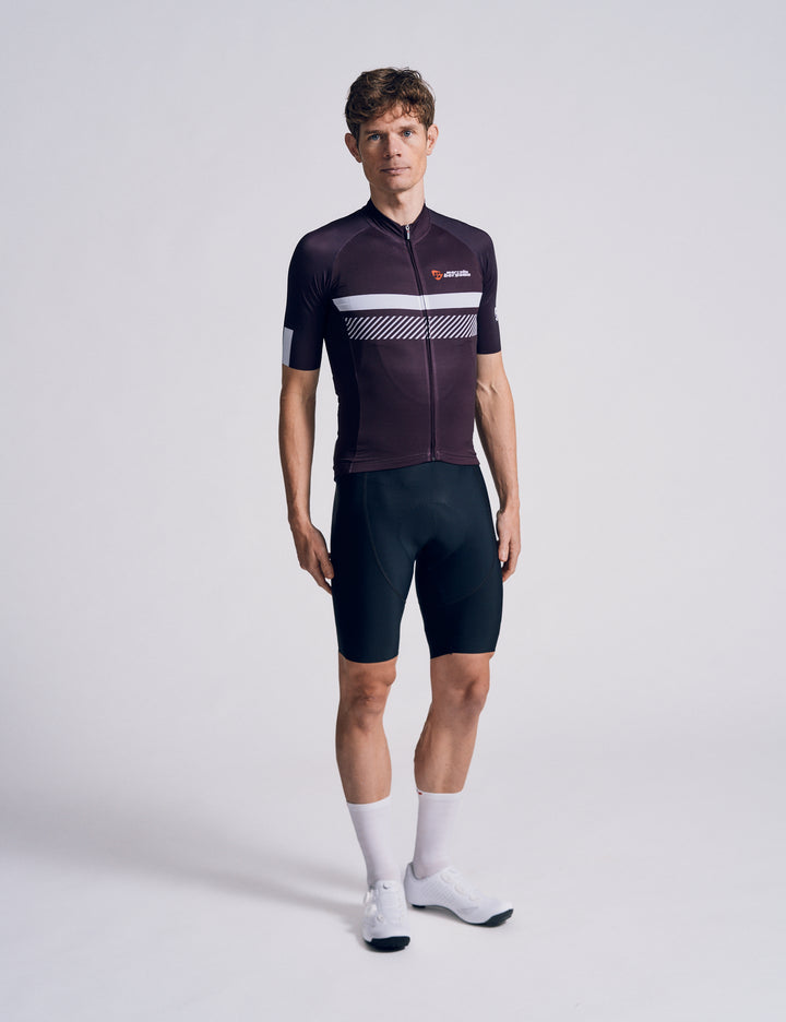 STELVIO KORT TRIKOT - BORDEAUX