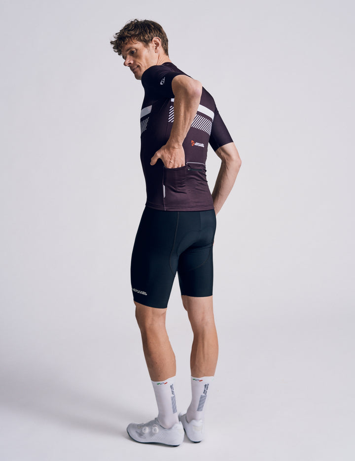 STELVIO KORT TRIKOT - BORDEAUX