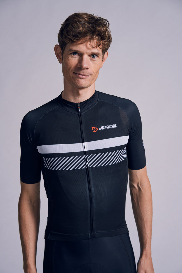 STELVIO KORT TRIKOT - BLACK