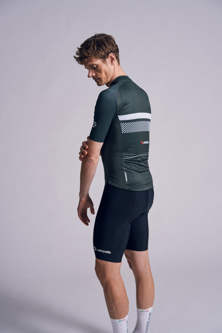 STELVIO KORT TRIKOT - RACING GREEN