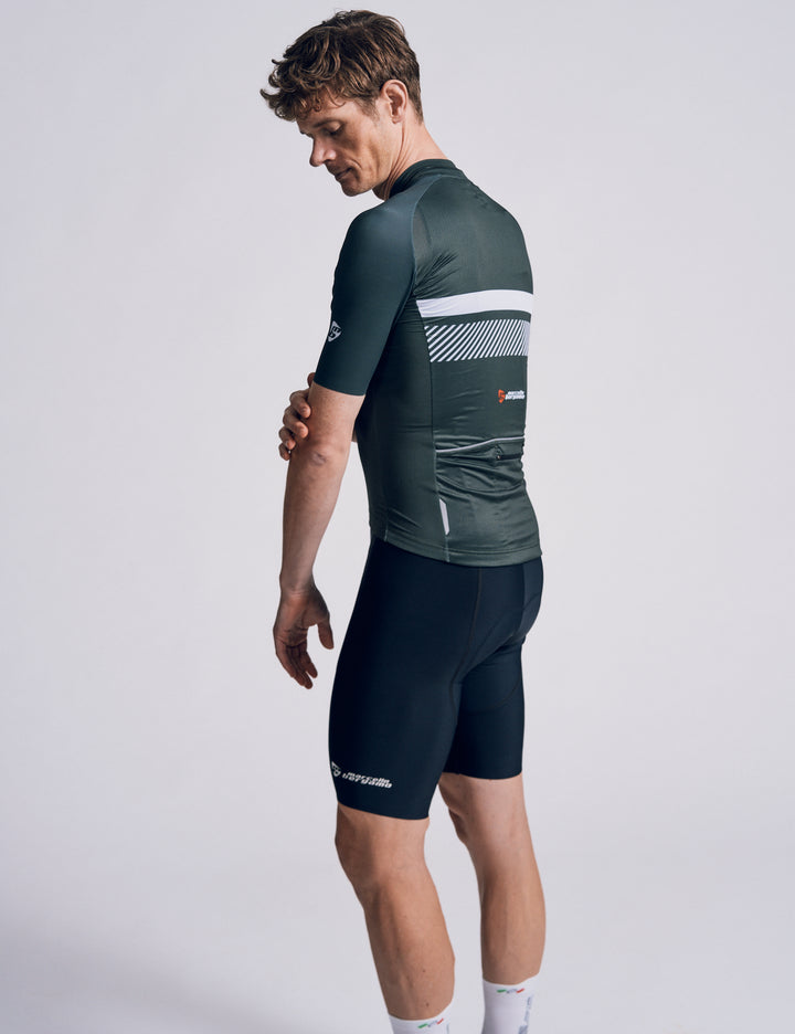 STELVIO KORT TRIKOT - RACING GREEN
