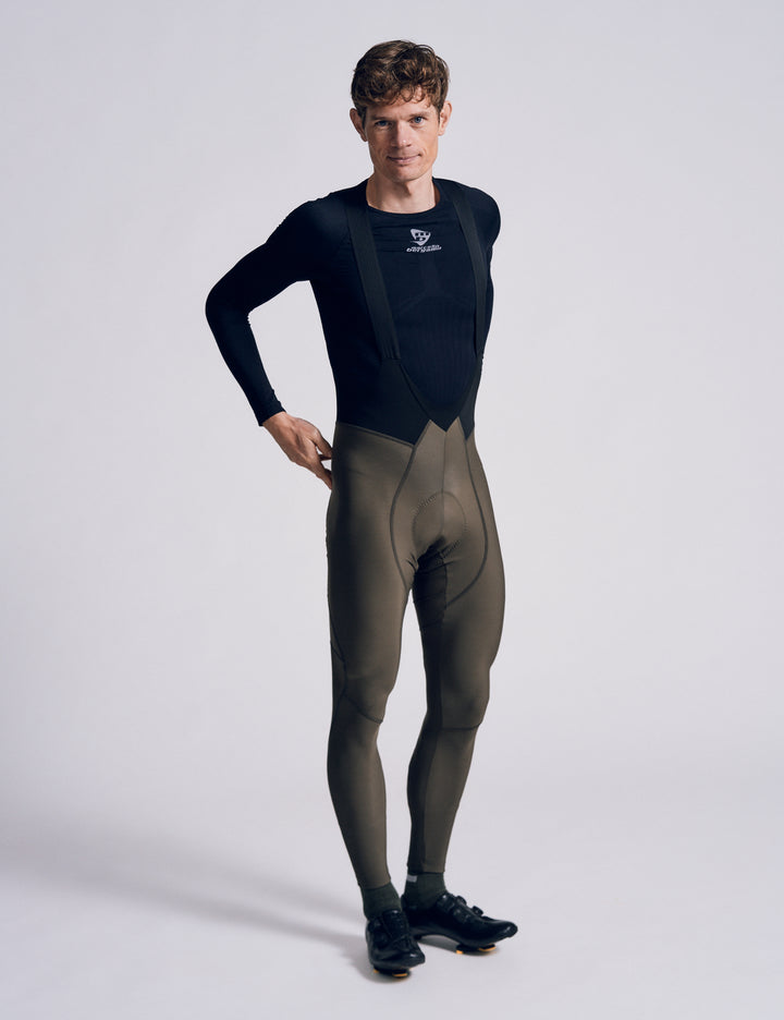 SPORTIVO SUPER ROUBAIX LONG TIGHTS M. PUDE - MOSS GREEN