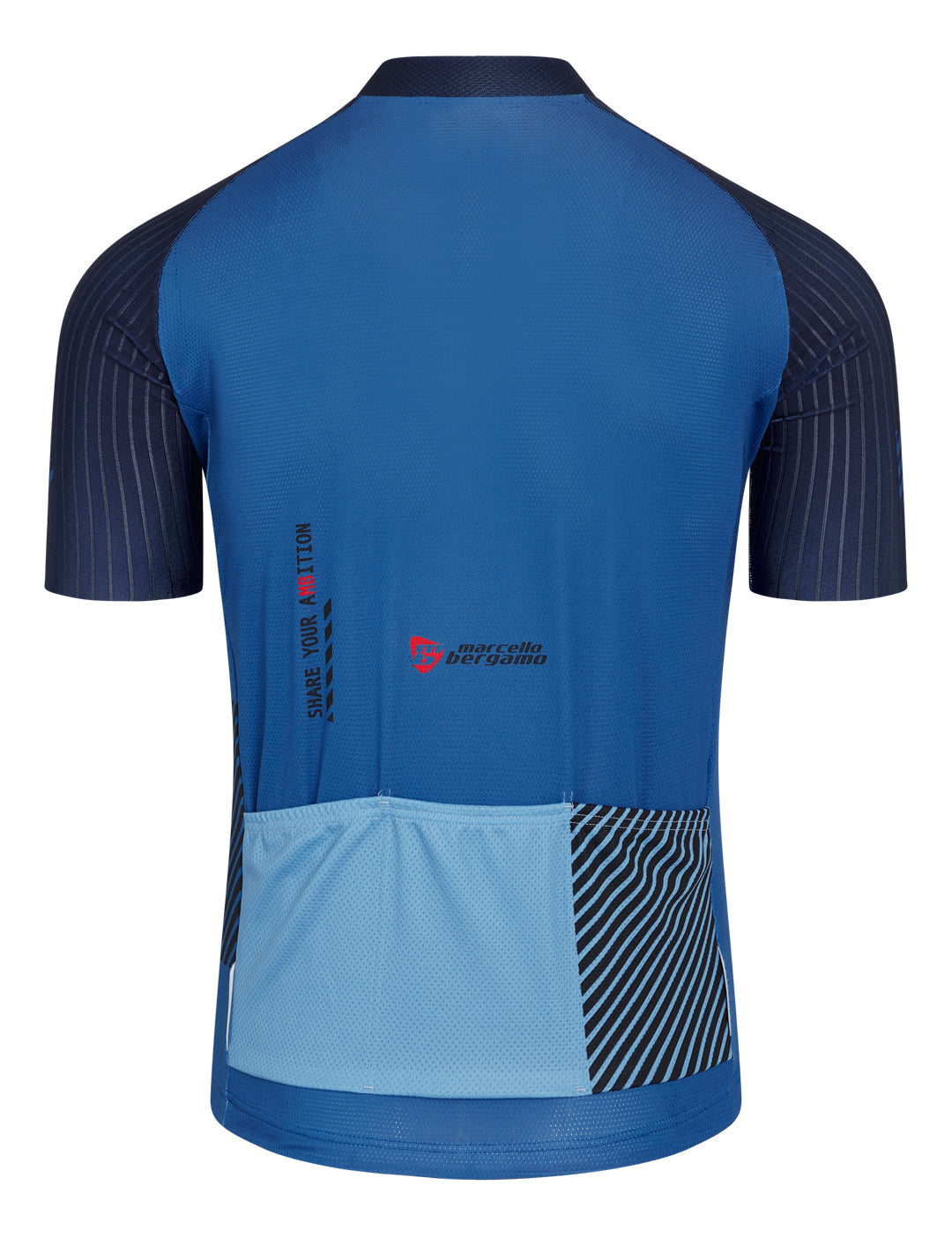 KORT TRIKOT M. FULD SKJULT LYNLÅS - RACE 3.0