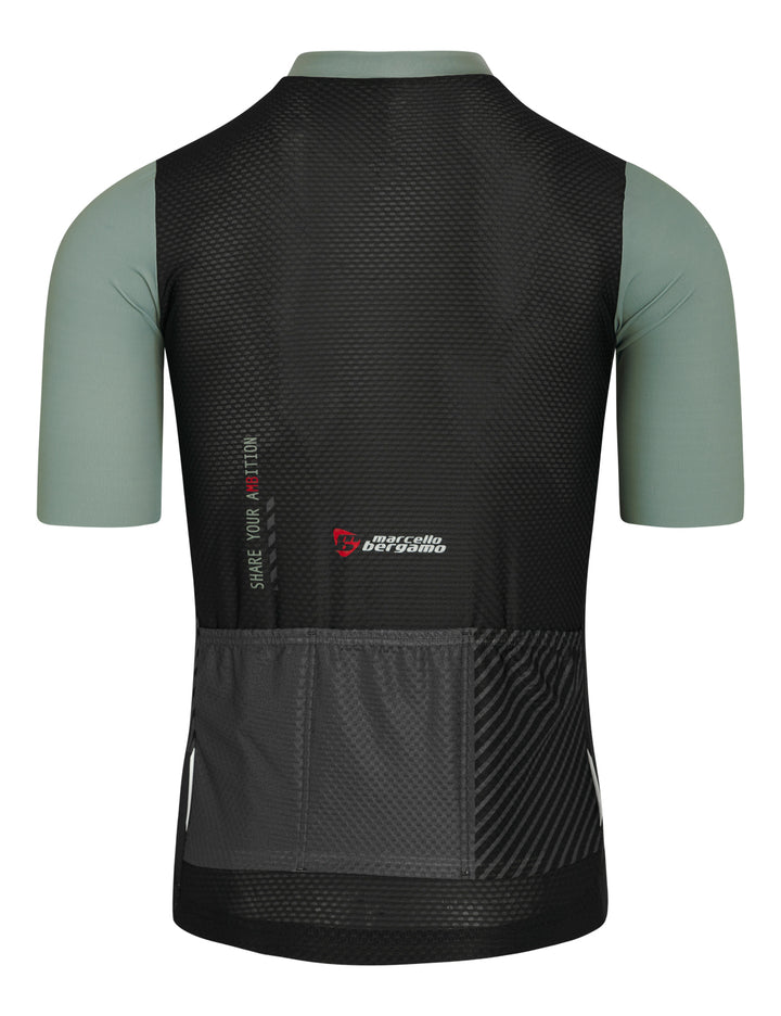 KORT TRIKOT M. FULD SKJULT LYNLÅS & FLAT-LOCK - SPORTIVO 3.0