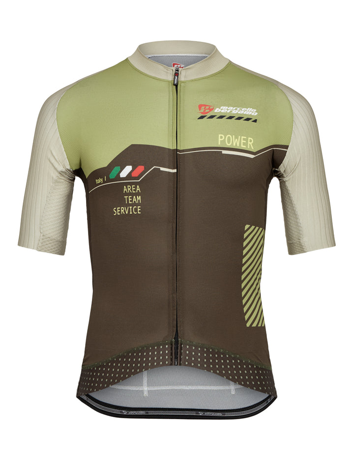 TRIKOT M. SYNLIG LYNLÅS & FLAT-LOCK - POWER