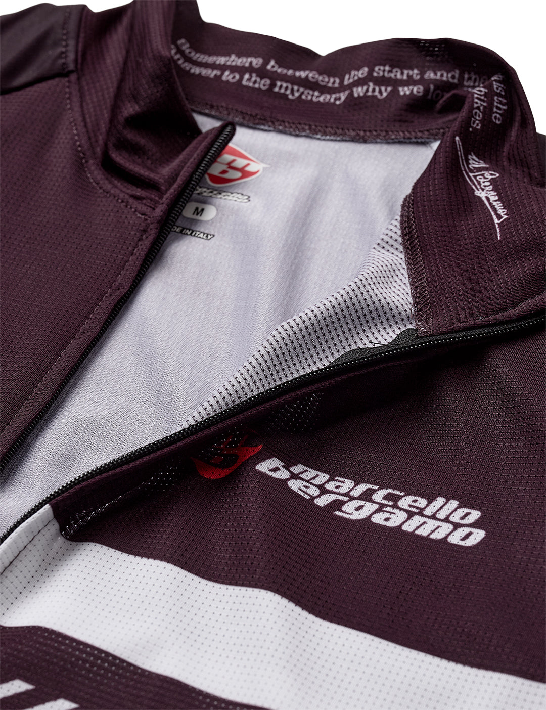 STELVIO KORT TRIKOT - BORDEAUX