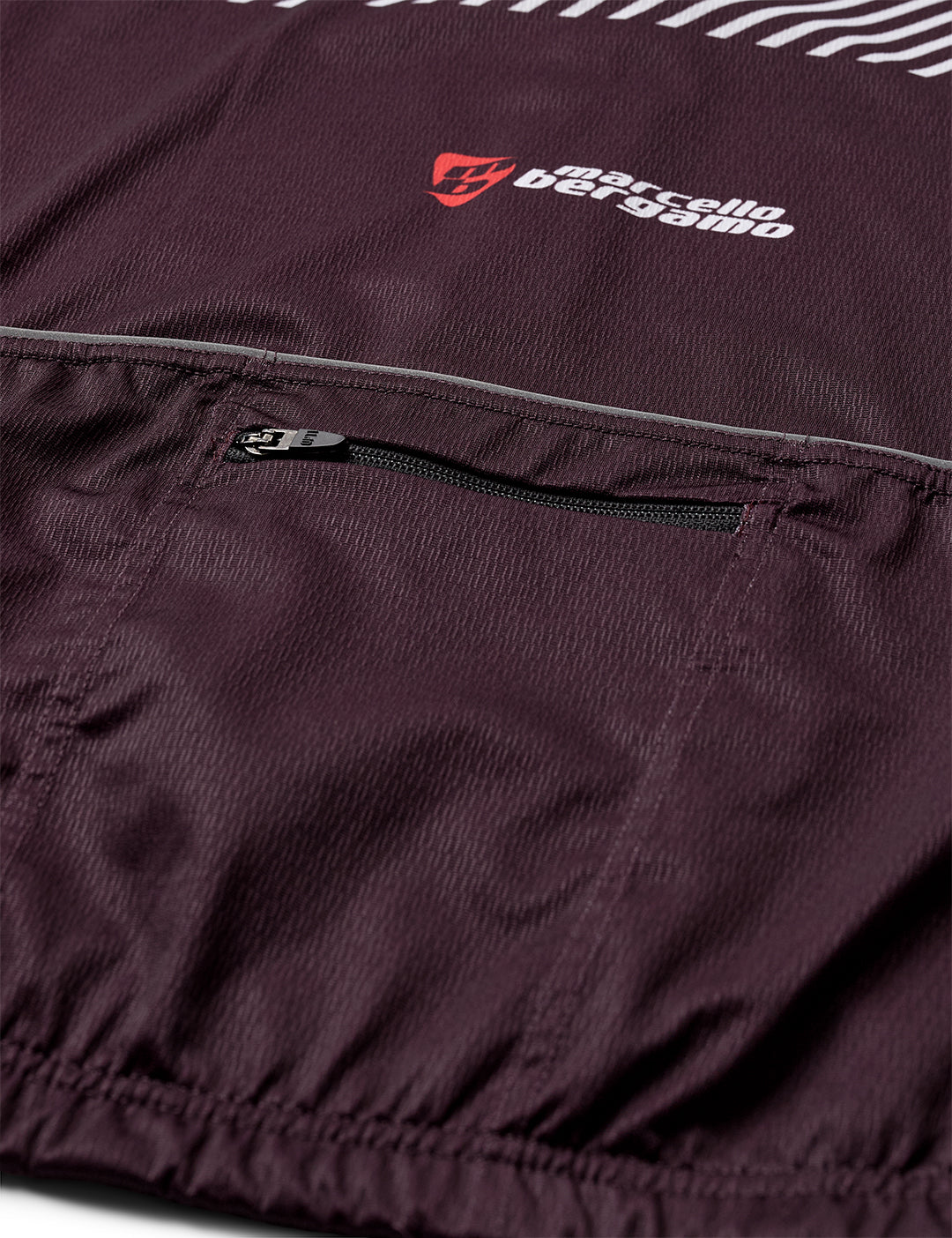 STELVIO KORT TRIKOT - BORDEAUX