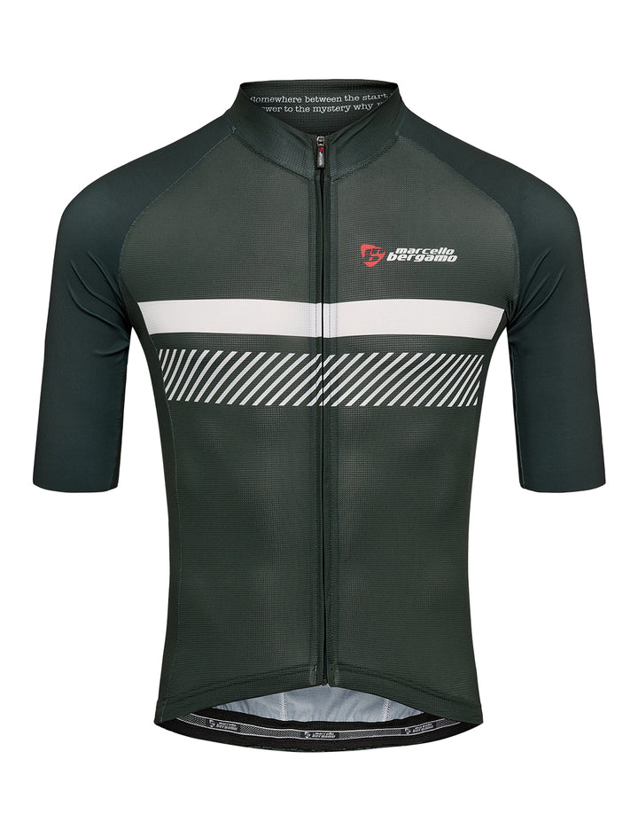 STELVIO KORT TRIKOT - RACING GREEN
