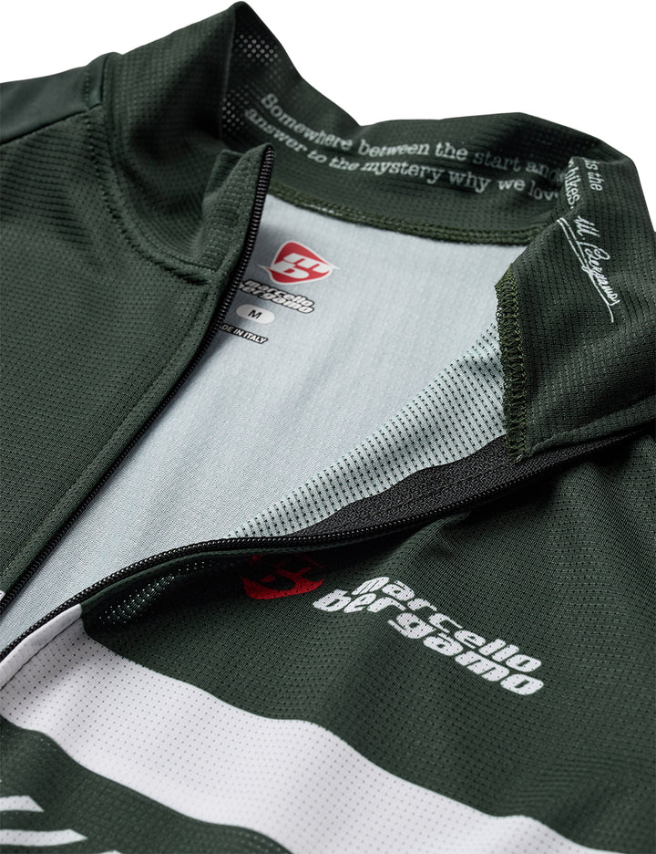 STELVIO KORT TRIKOT - RACING GREEN