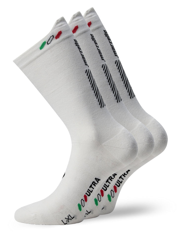 ULTRA STRØMPER 3-PAK - WHITE