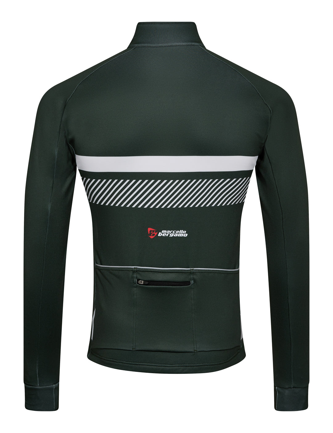 STELVIO LANG FLEECE TRIKOT - RACING GREEN