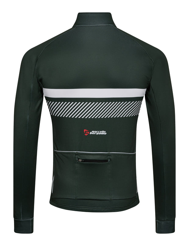 STELVIO LANG TRIKOT - RACING GREEN