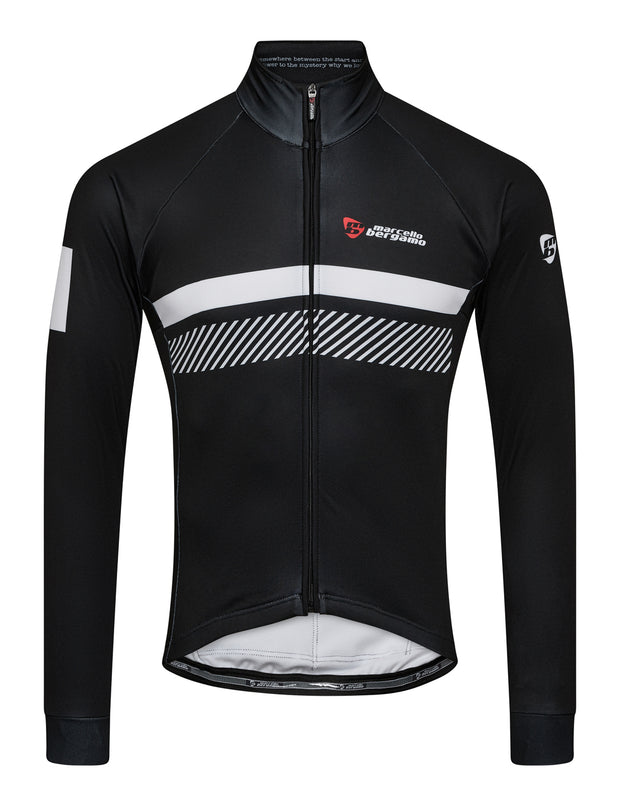 STELVIO LANG TRIKOT - BLACK