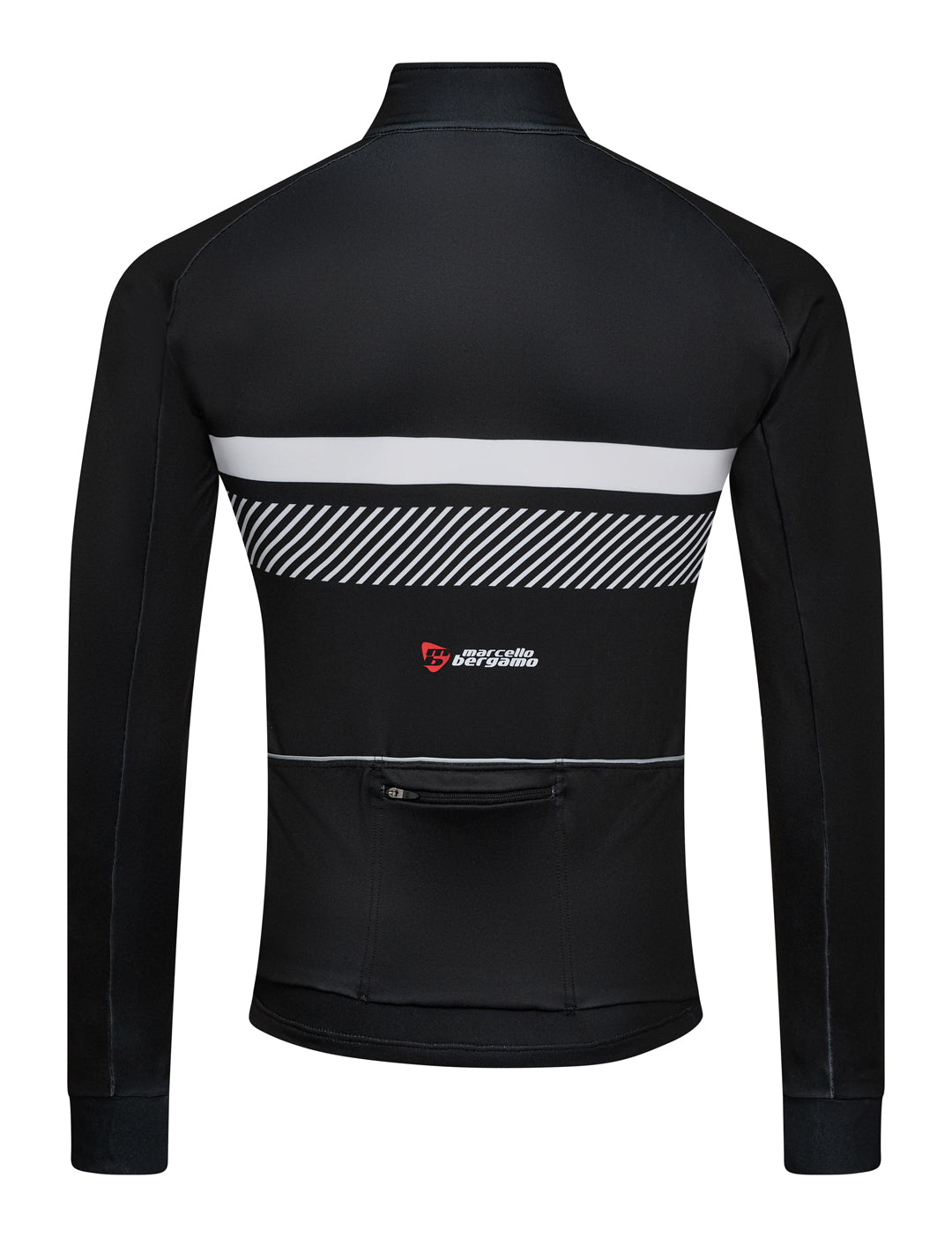 STELVIO LANG FLEECE TRIKOT - BLACK