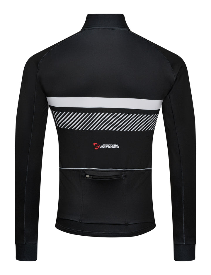 STELVIO LANG FLEECE TRIKOT - BLACK