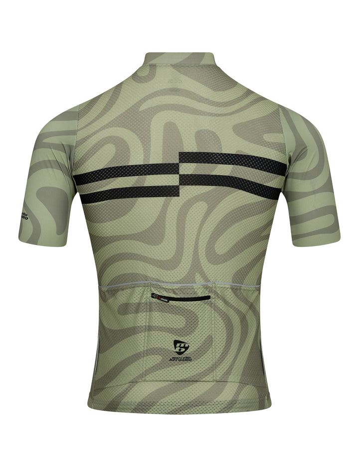 GIAU KORT TRIKOT - GREEN WAVES