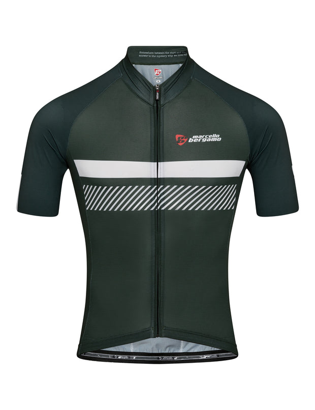 STELVIO KORT TRIKOT - RACING GREEN