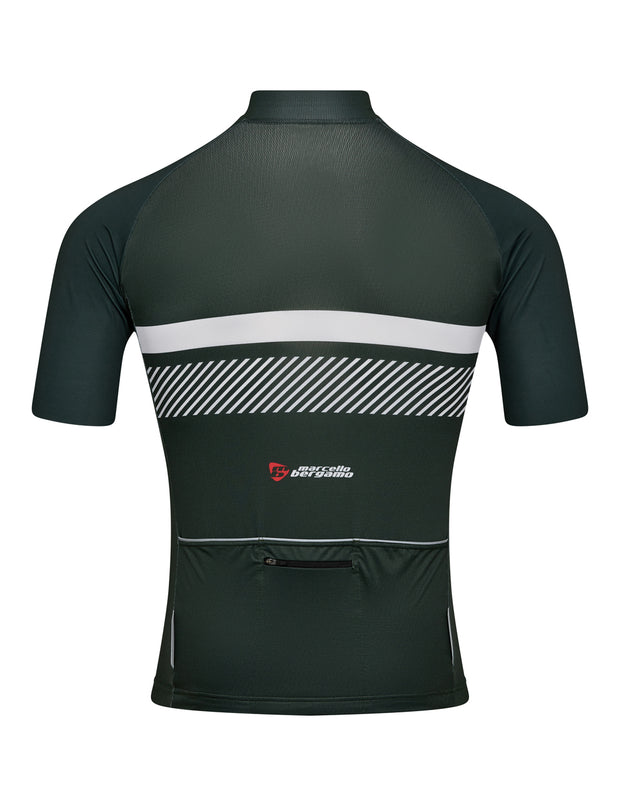 STELVIO KORT TRIKOT - RACING GREEN